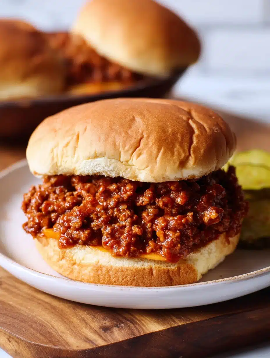 Quick and Easy Sloppy Joes