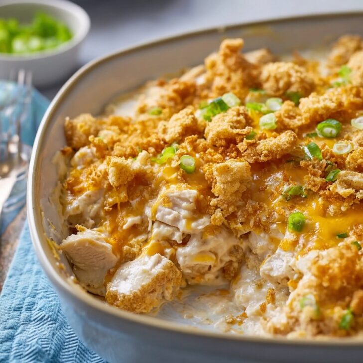 Ritz Cracker Chicken Casserole