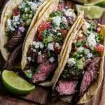 Savory Skirt Steak Tacos