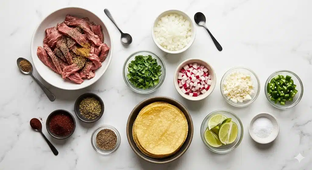 Savory Skirt Steak Tacos