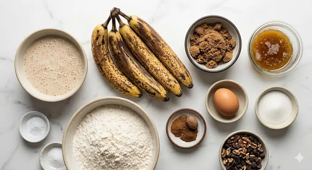 Sourdough Discard Banana Muffins