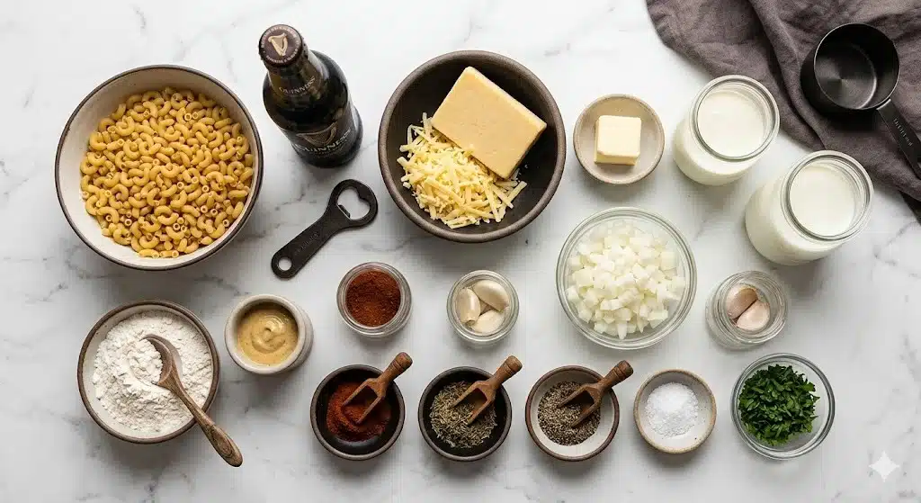 Stovetop Guinness Mac and Cheese