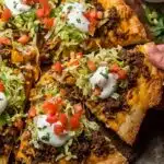 Taco Pizza