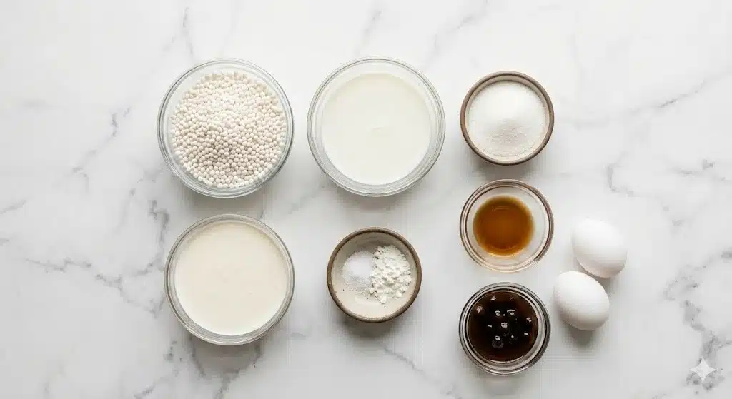 Tapioca Pearl Dessert