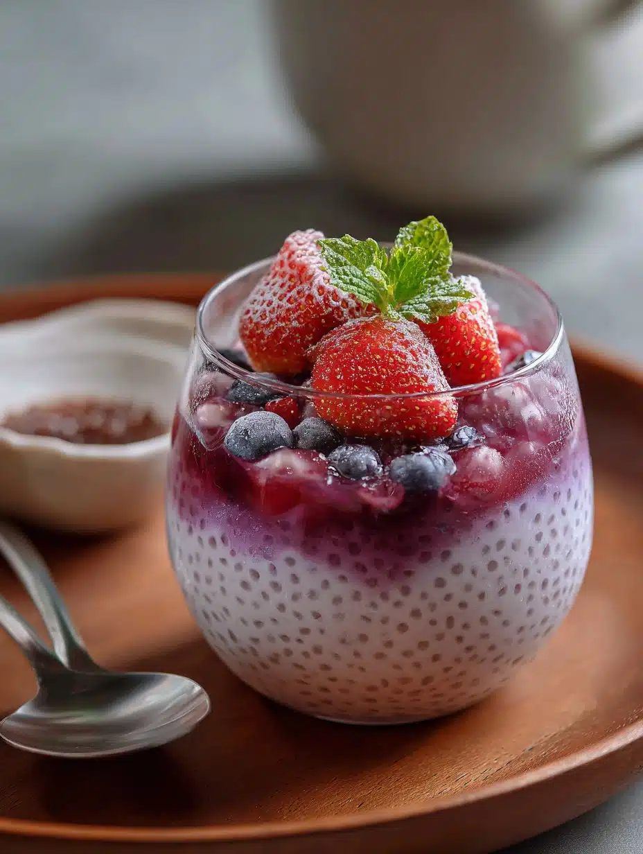 Tapioca Pearl Dessert