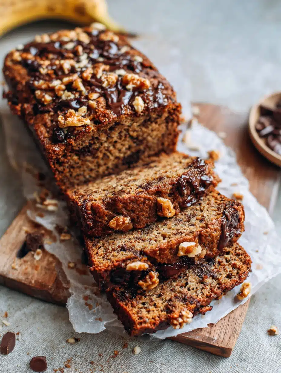 The Best Healthy Banana Bread (Vegan & Gluten-Free)