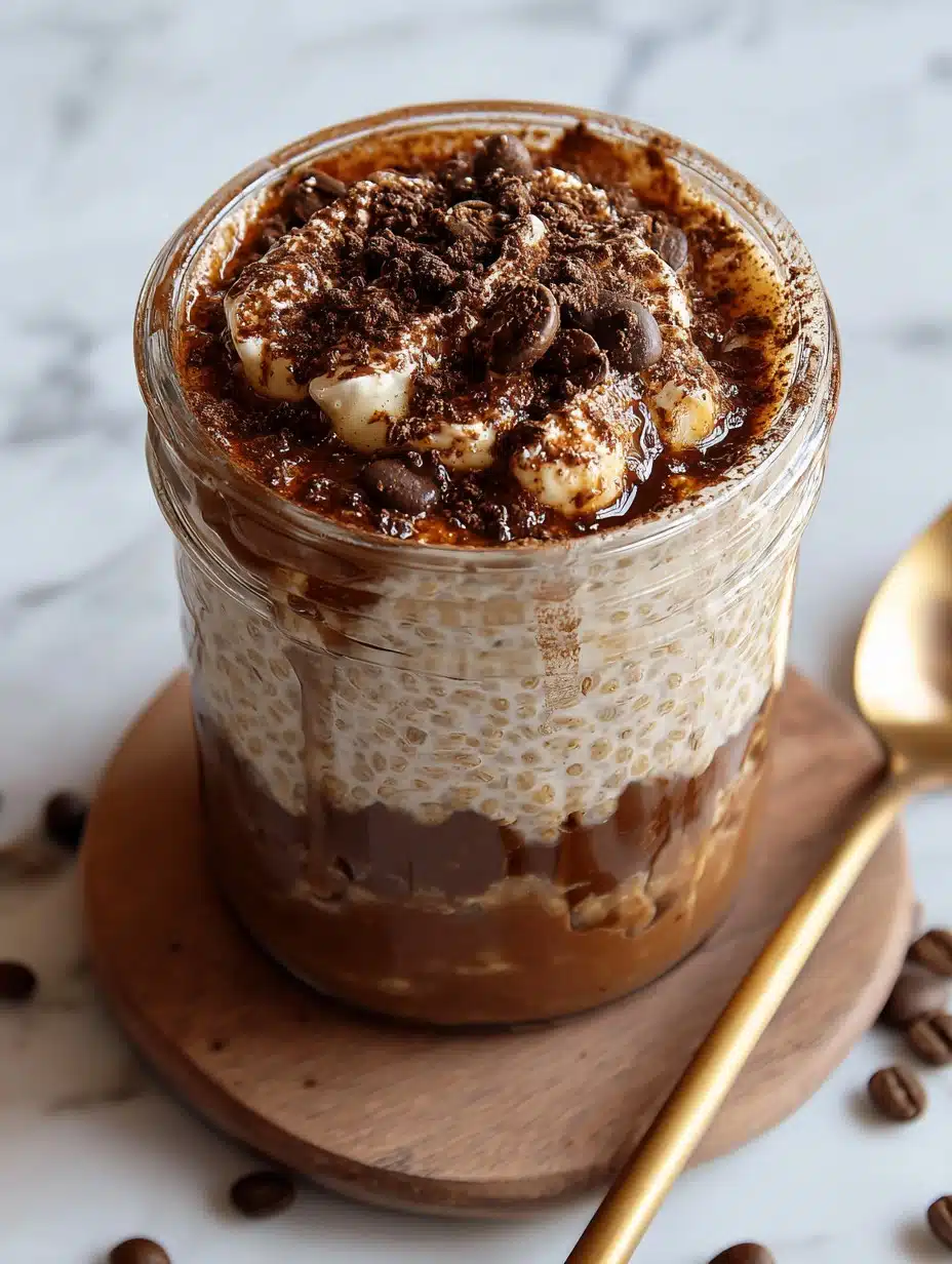 Tiramisu Overnight Oats