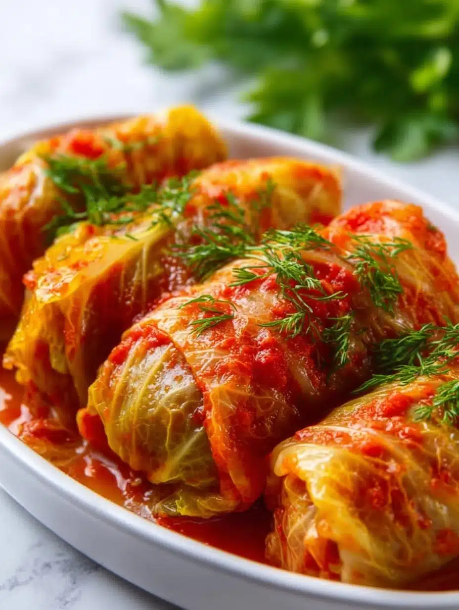 Ukrainian Cabbage Rolls