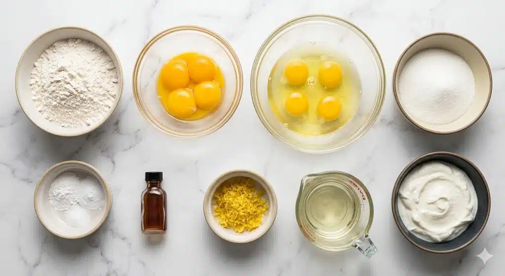 Yogurt Cloud Cake For A Light Dessert Recipe