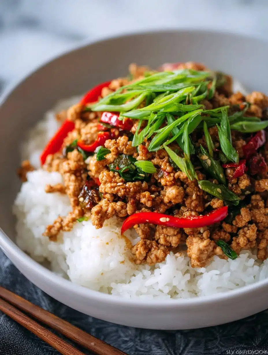 30-Minute Asian Ground Chicken