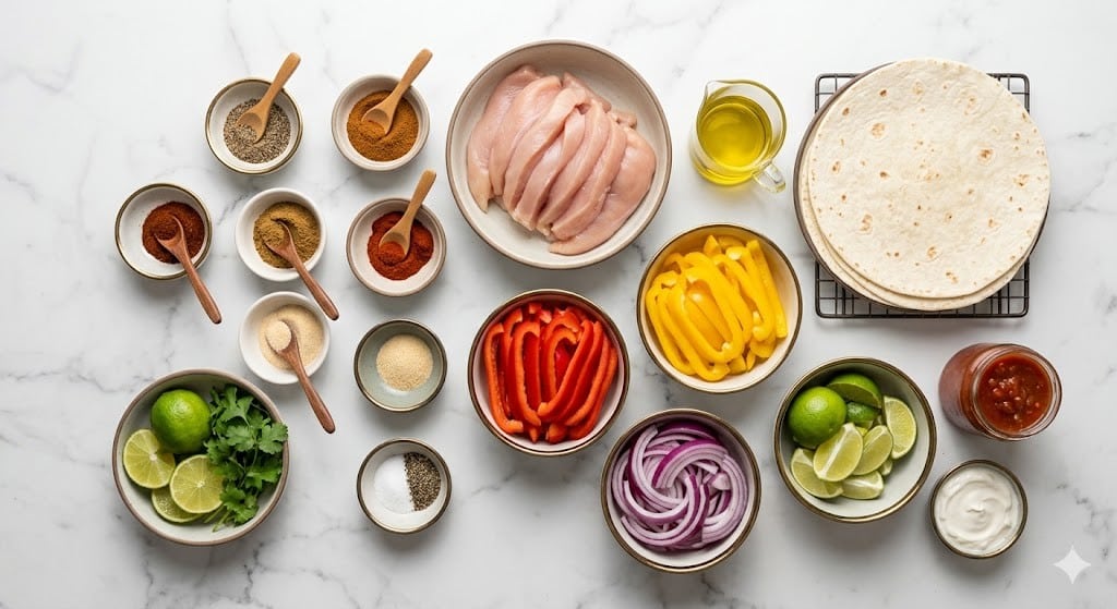 30 Minute Sheet Pan Chicken Fajitas