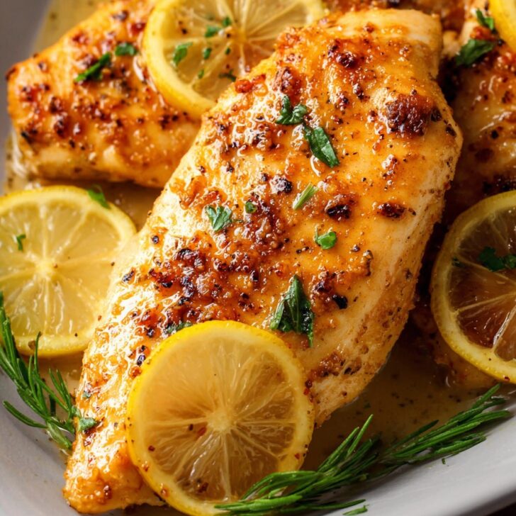 Baked Lemon Chicken Breasts