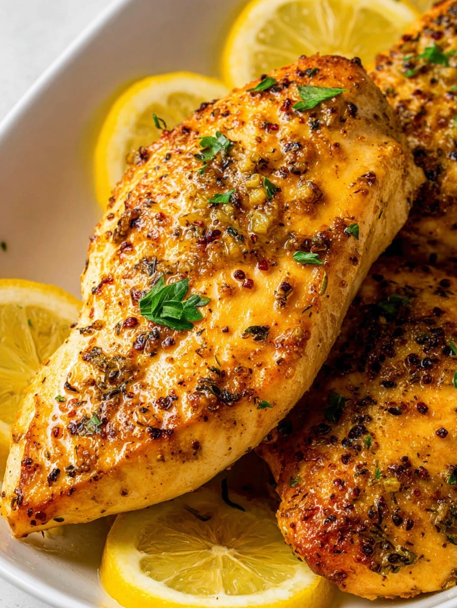 Baked Lemon Chicken Breasts