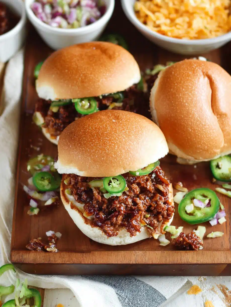 BBQ Cowboy Sloppy Joes Recipe