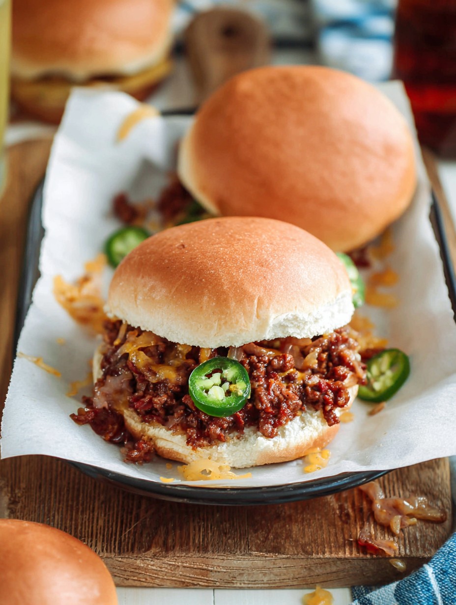 BBQ Cowboy Sloppy Joes