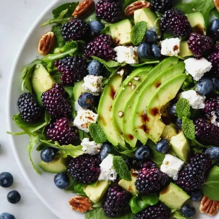 Blackberry Avocado Salad