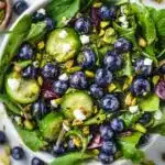 Blueberry Pistachio Spring Salad