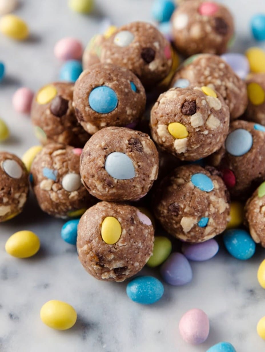 Cadbury Mini Eggs Protein Balls