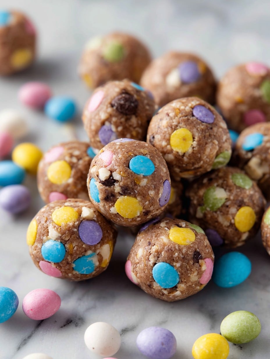 Cadbury Mini Eggs Protein Balls