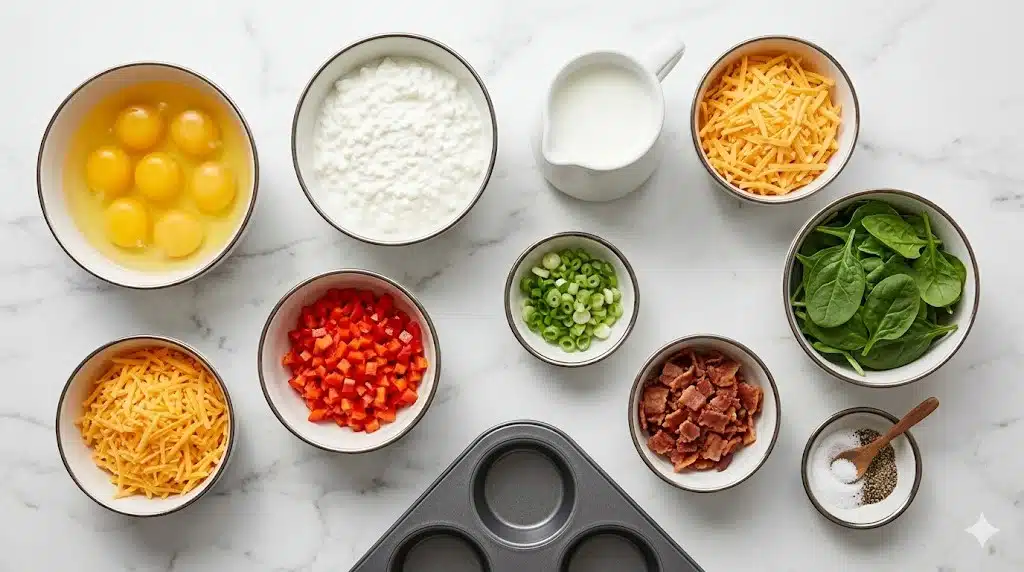 Cottage Cheese Egg Bites