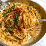 Creamy Caramelized Onion Pasta
