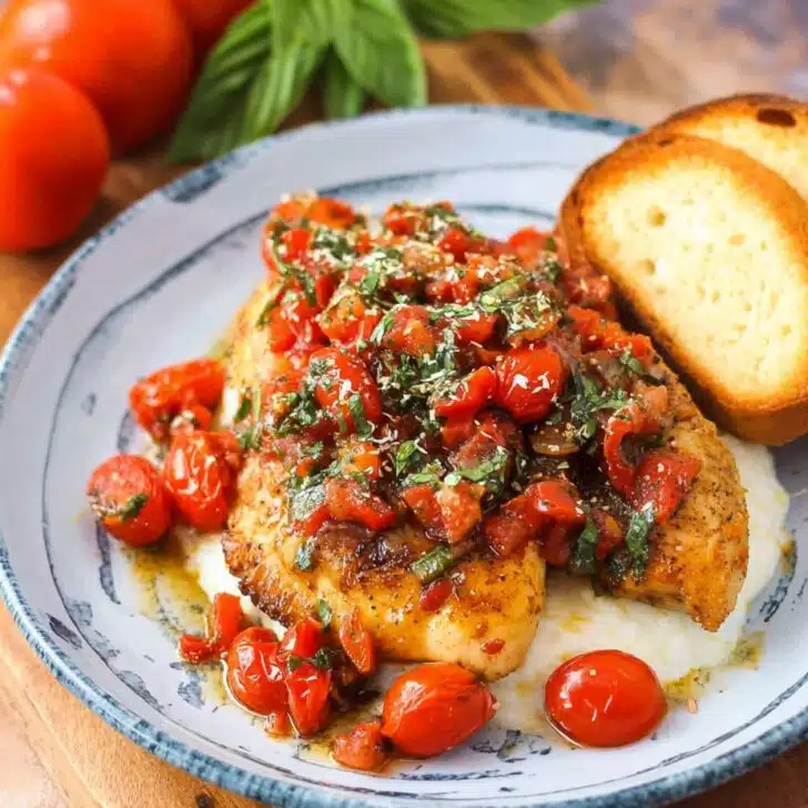 Crockpot Bruschetta Chicken Recipe