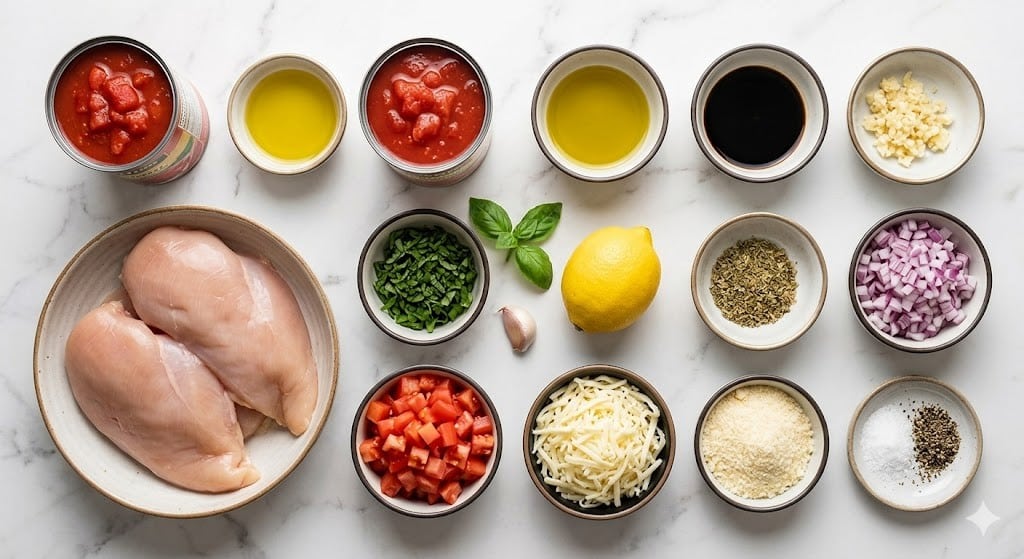 Crockpot Bruschetta Chicken  Recipe