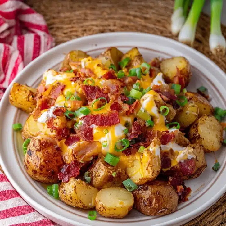Crockpot Cheesy Bacon Ranch Potatoes Recipe
