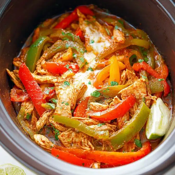 Crockpot Chicken Fajitas Recipe