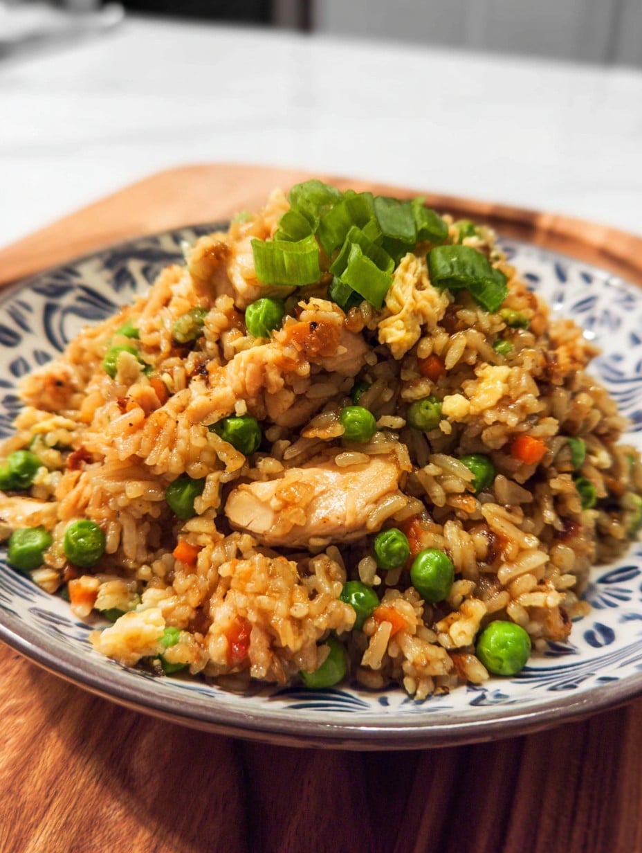 Crockpot Chicken Fried Rice