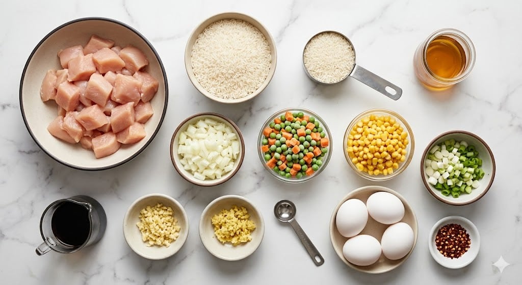 Crockpot Chicken Fried Rice