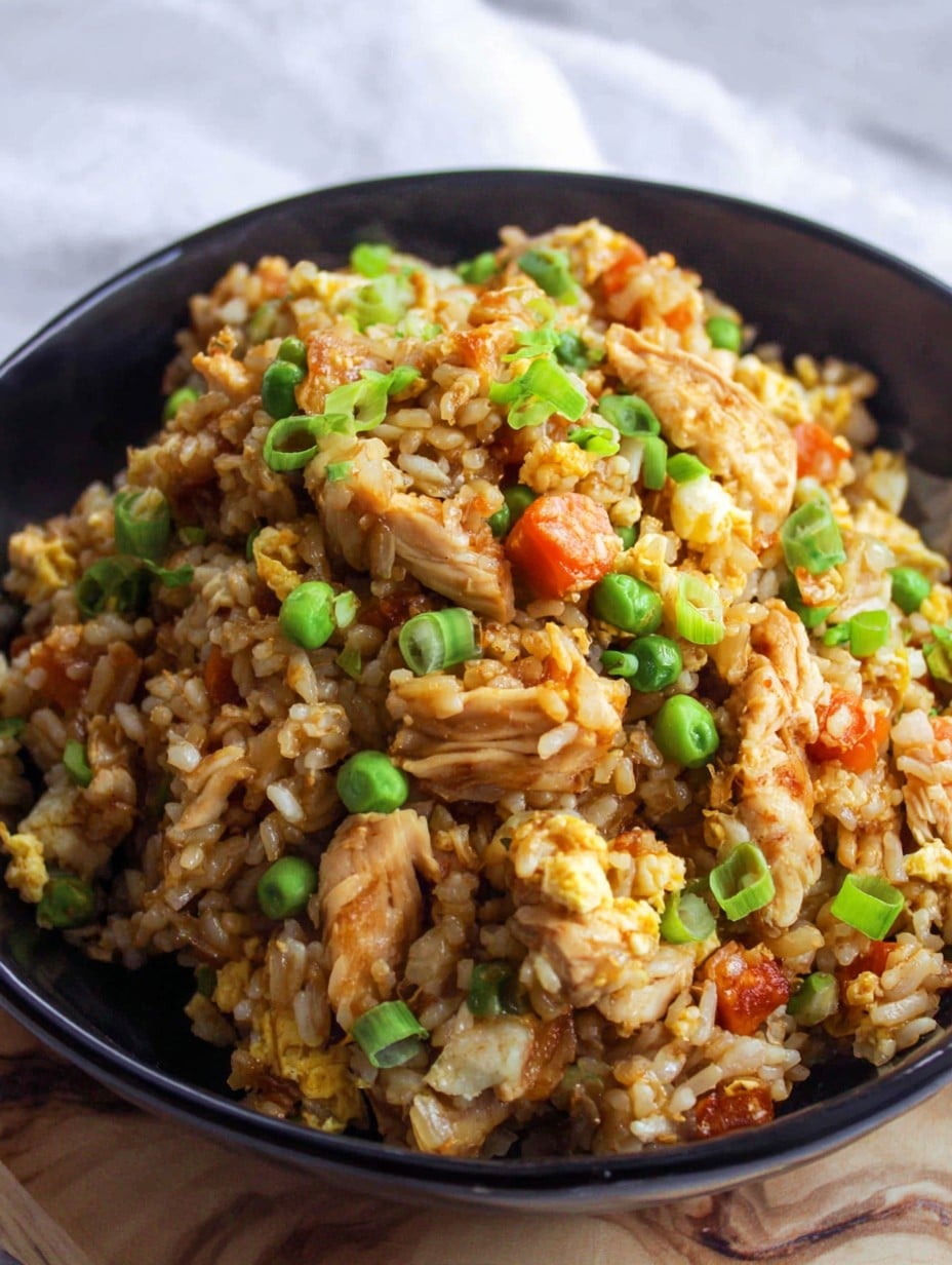 Crockpot Chicken Fried Rice