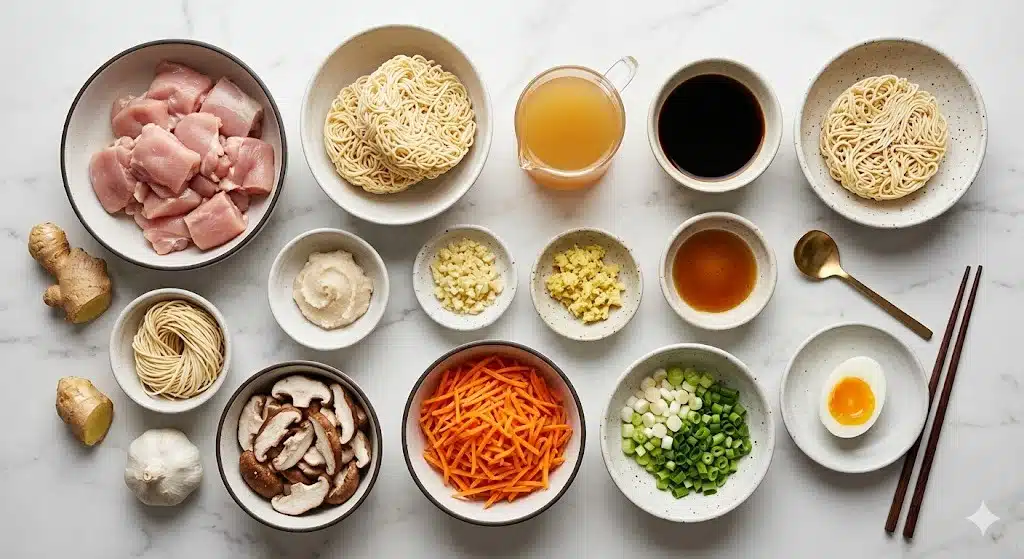 Crockpot Chicken Ramen