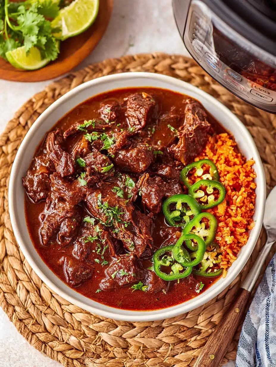 Crockpot Chile Colorado Recipe