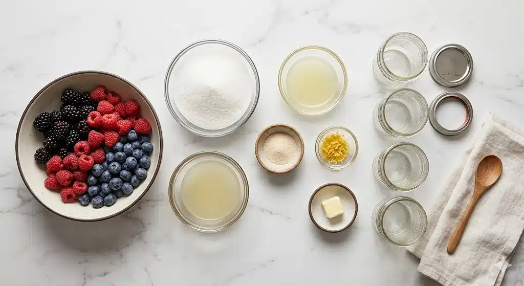 Crockpot Mixed Berry Jam