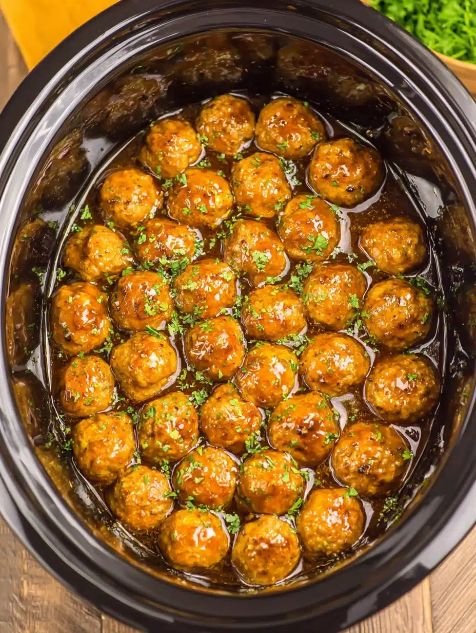 Crockpot Root Beer Meatballs