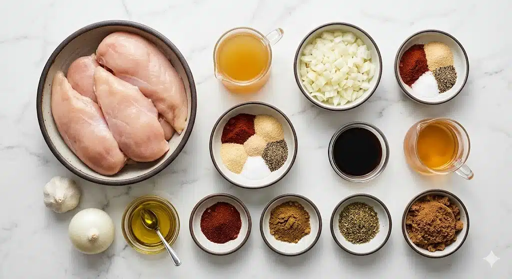 Crockpot Shredded Chicken Recipe