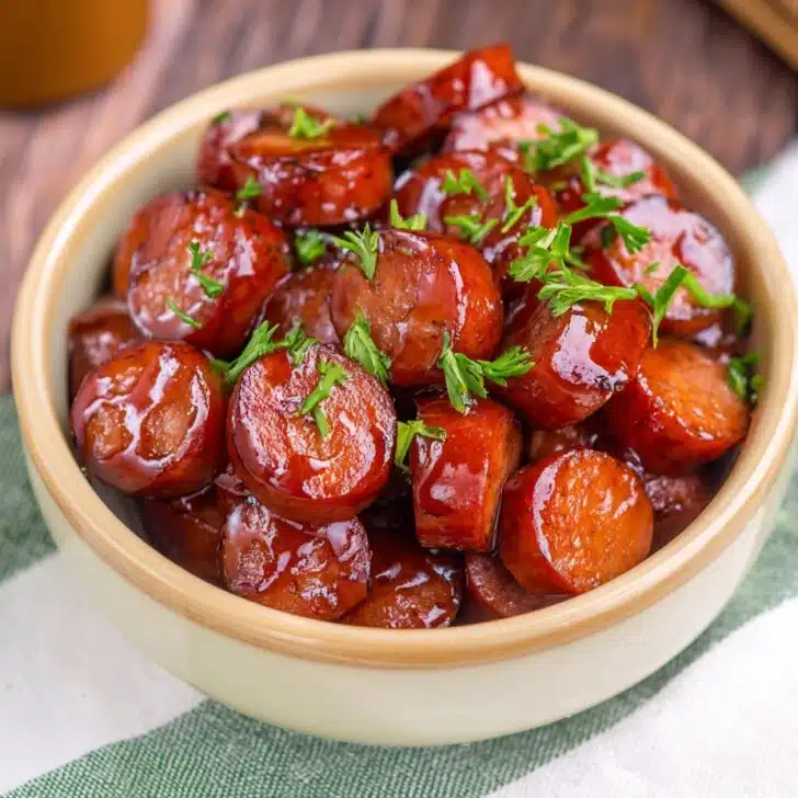 Crockpot Sweet & Spicy Kielbasa Bites Recipe