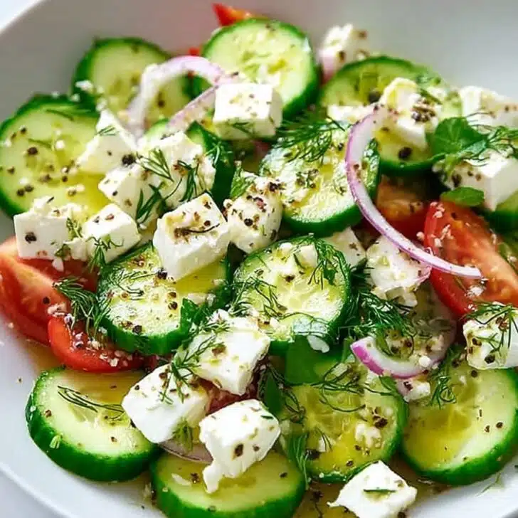 Cucumber Feta Salad