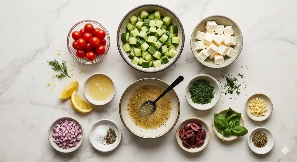 Cucumber Feta Salad