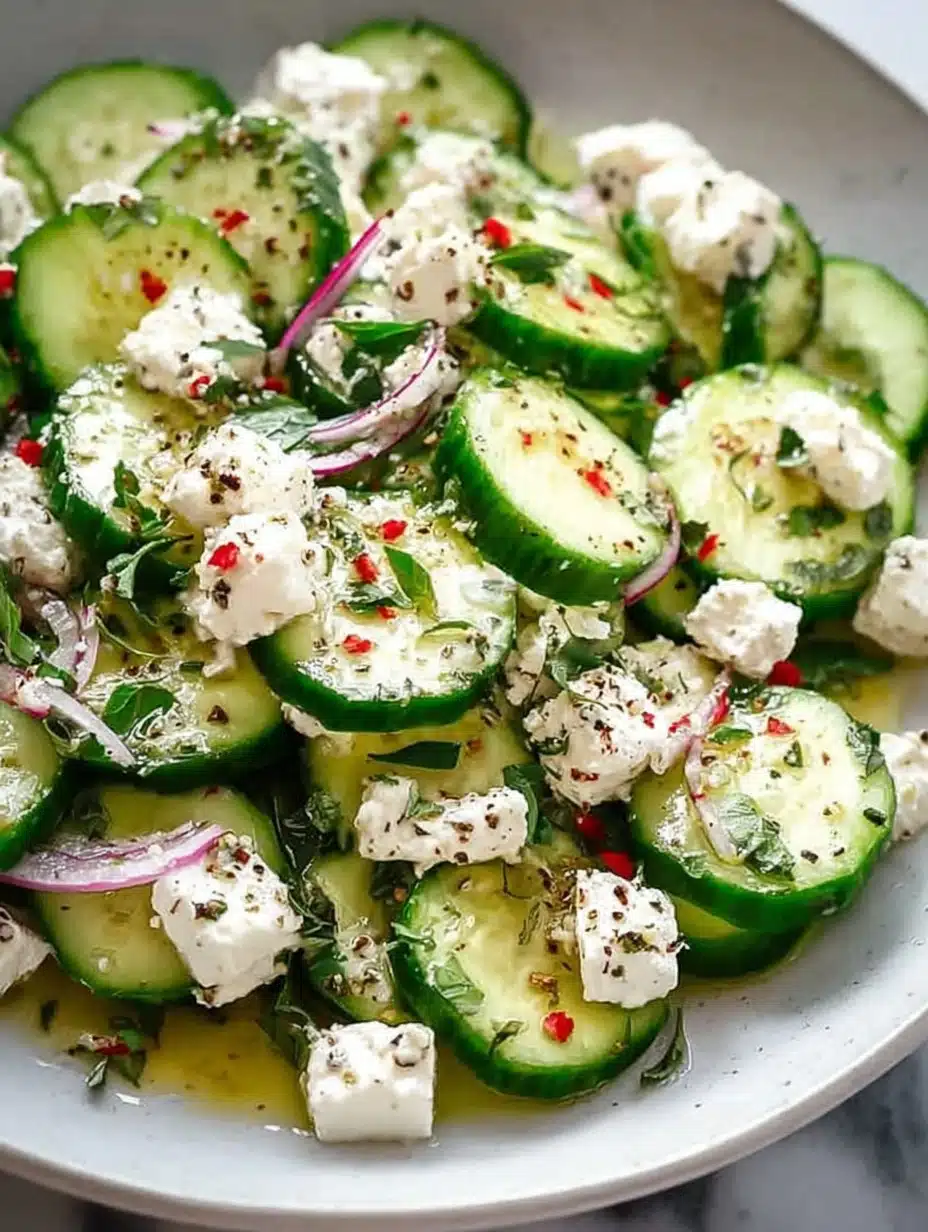 Cucumber Feta Salad