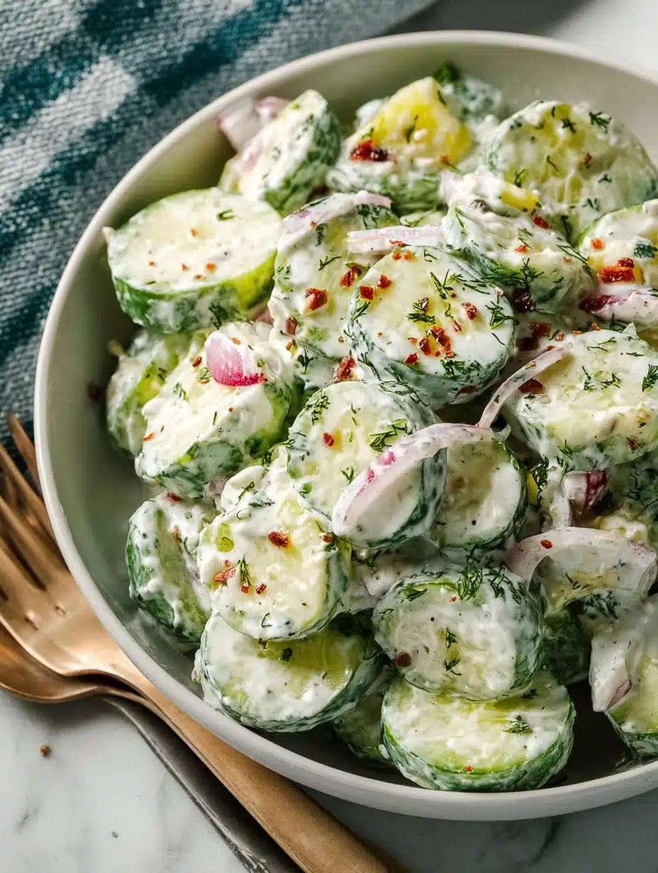 Cucumber Ranch Crack Salad