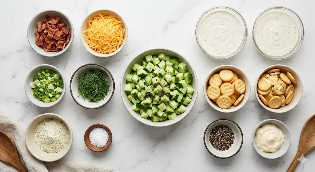 Cucumber Ranch Crack Salad
