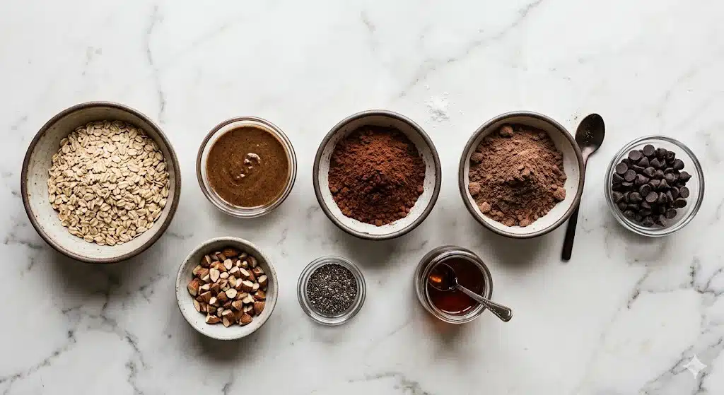 Dark Chocolate Protein Balls