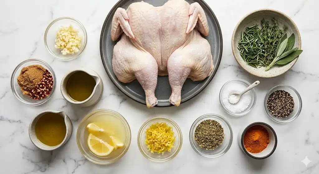 Grilled Whole Chicken