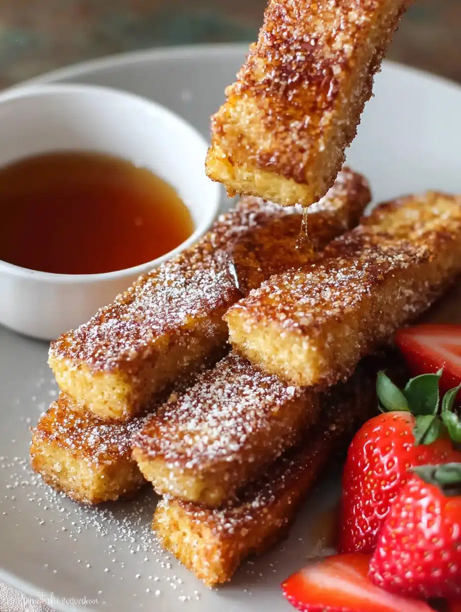 Homemade French Toast Sticks
