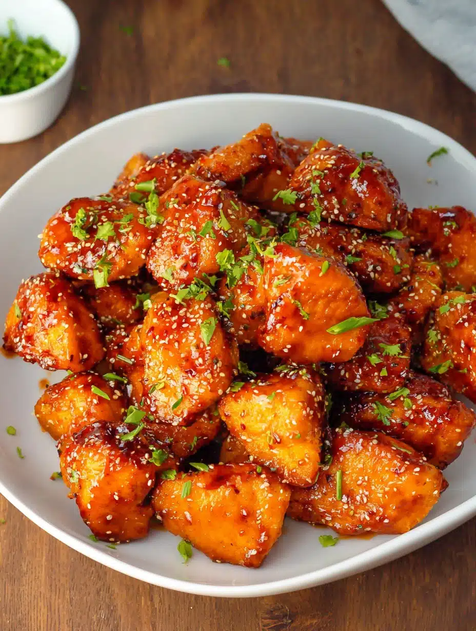 Honey BBQ Chicken Bites