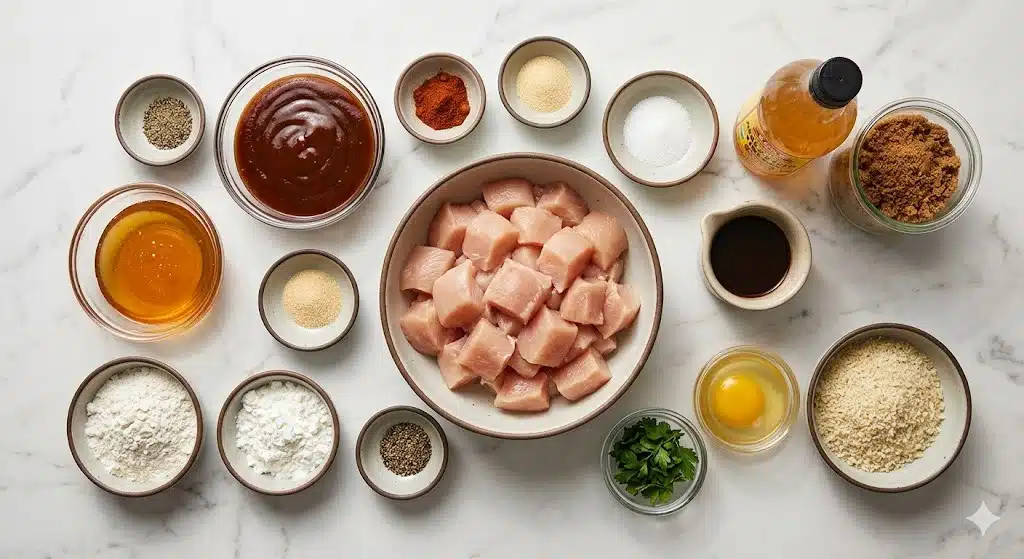 Honey BBQ Chicken Bites