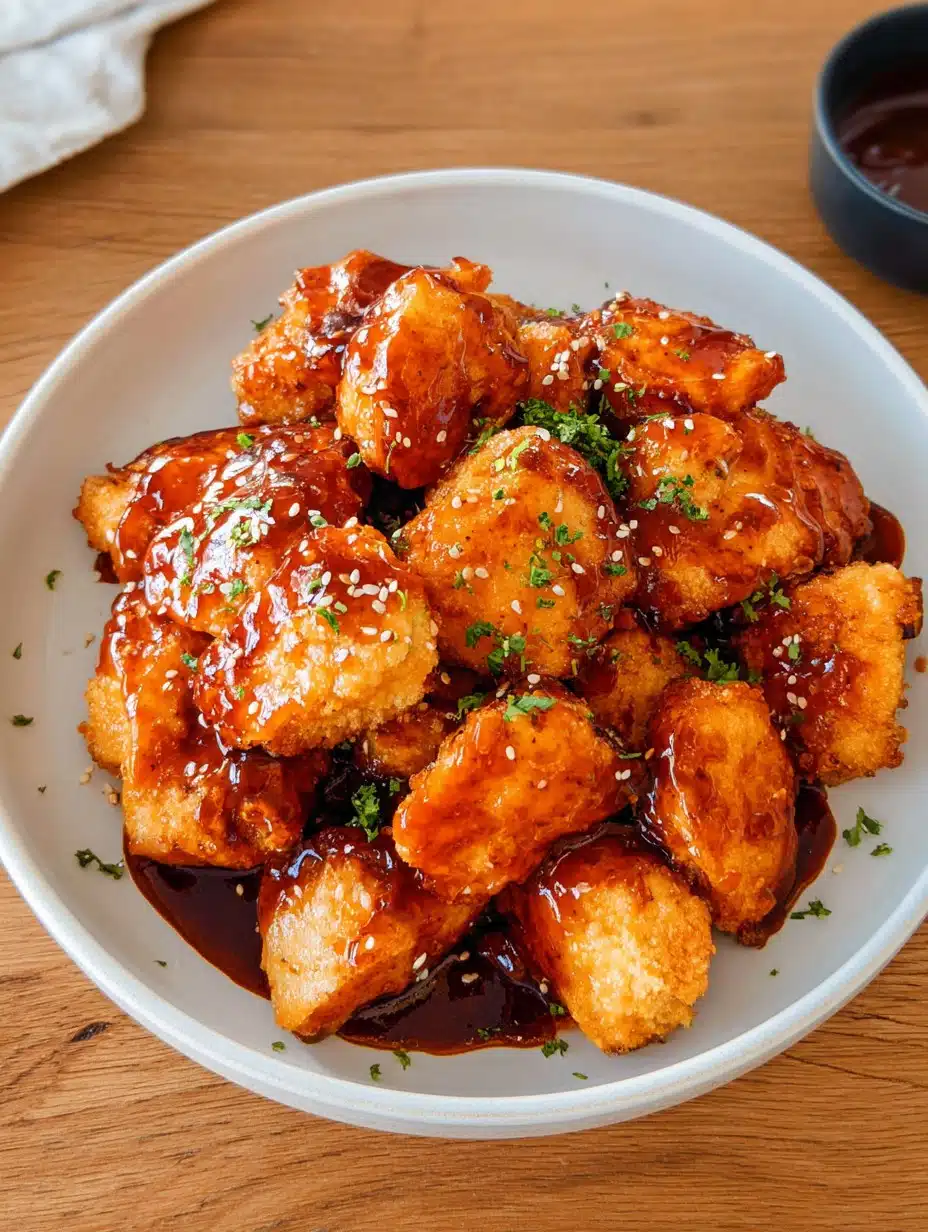 Honey BBQ Chicken Bites