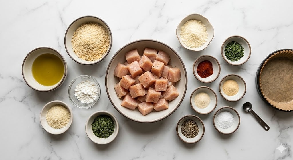Juicy Air Fryer Chicken Bites